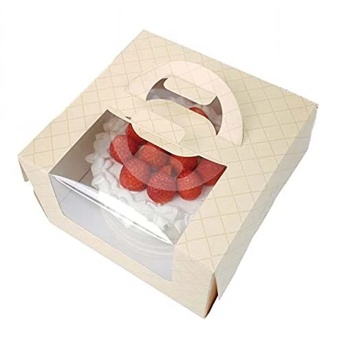 Uchampak - sushi box paper,eco-friendly and food grade paper disposable snack box,sushi to go box Window &amp; Foldable Pak2 1