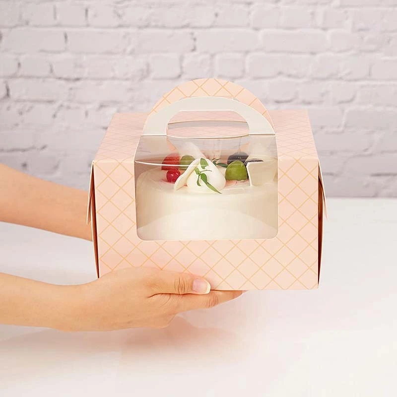Uchampak- Double Side Printing Paper Sushi Food Packaging Delivery To Go Take Away Container Box Window &amp; Foldable Pak 1