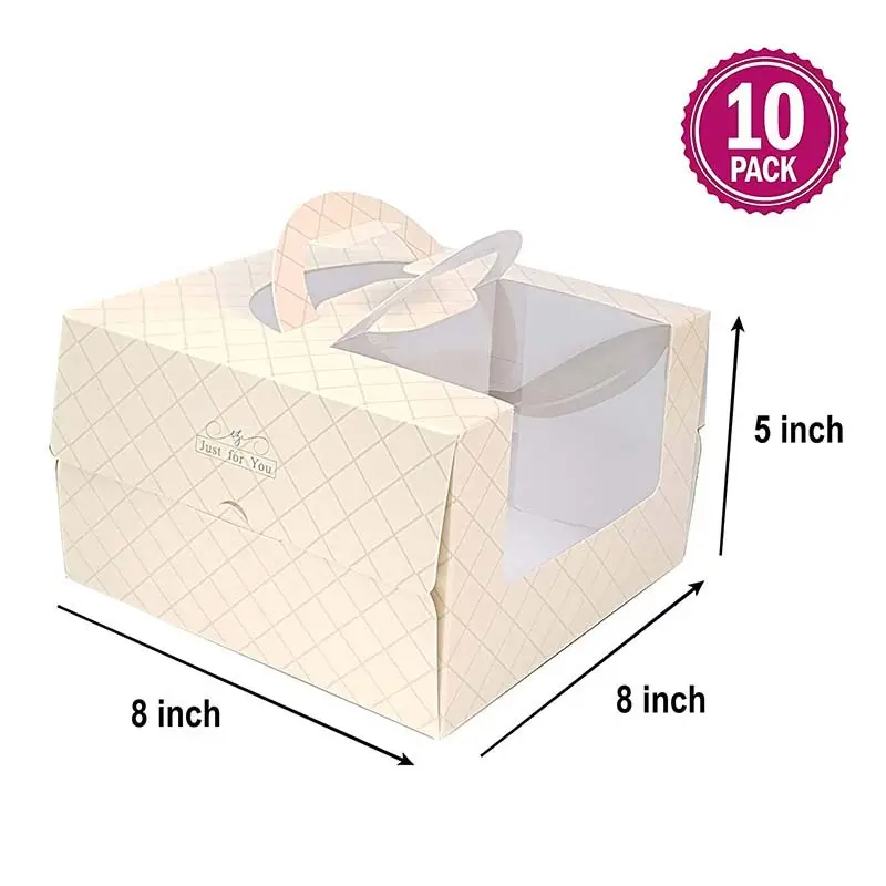 Uchampak | oblong akara oyinbo apoti pẹlu window 5