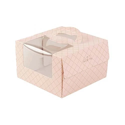 Uchampak - 종이 일회용 스낵 상자 친환경 스시 To Go Box 포장 창 &amp; 접이식 팩 1