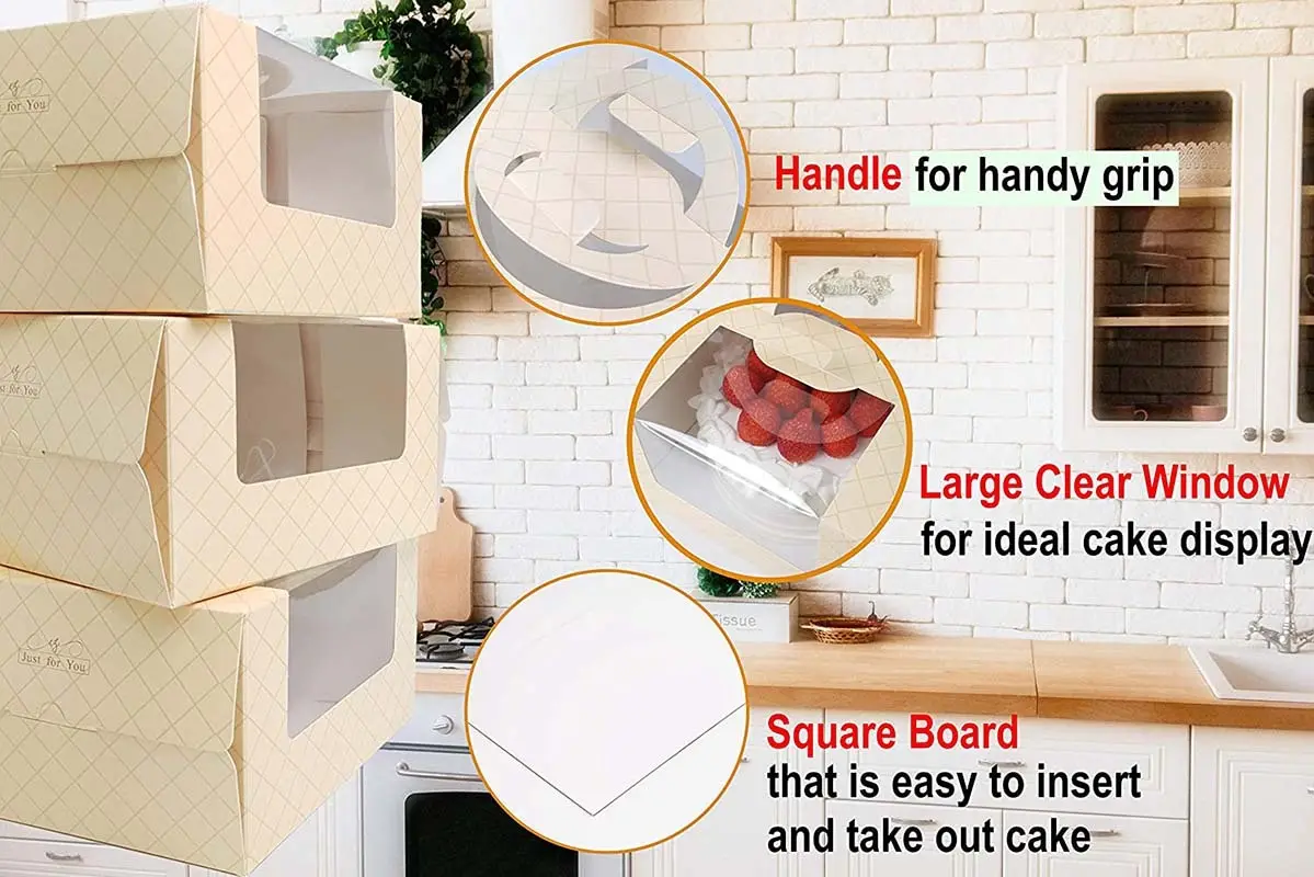 Food Container Paper Box Window Food Boxes Wholesale - Uchampak 5