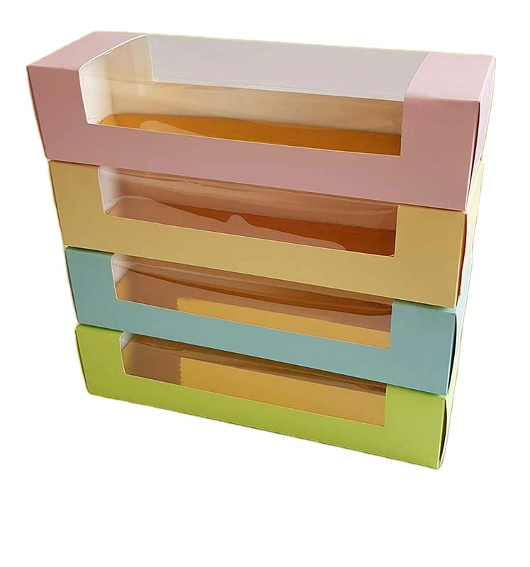 Uchampak -  to go container recyclable kraft paper brown sushi box lunch box takeaway food  Window &amp; Foldable Pak 1