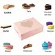 Window Food Boxes White Paper Food Box for Coffee Shops Manufacturer 5