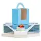 Uchampak |  kraft lunch box with window  3