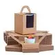 Uchampak |  kraft lunch box with window  4