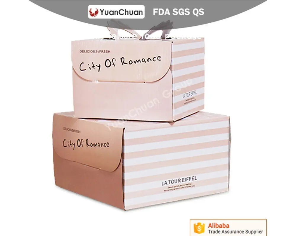 cardboard food box with window  | Uchampak 3