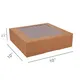 Uchampak |  cardboard platter box with window  2
