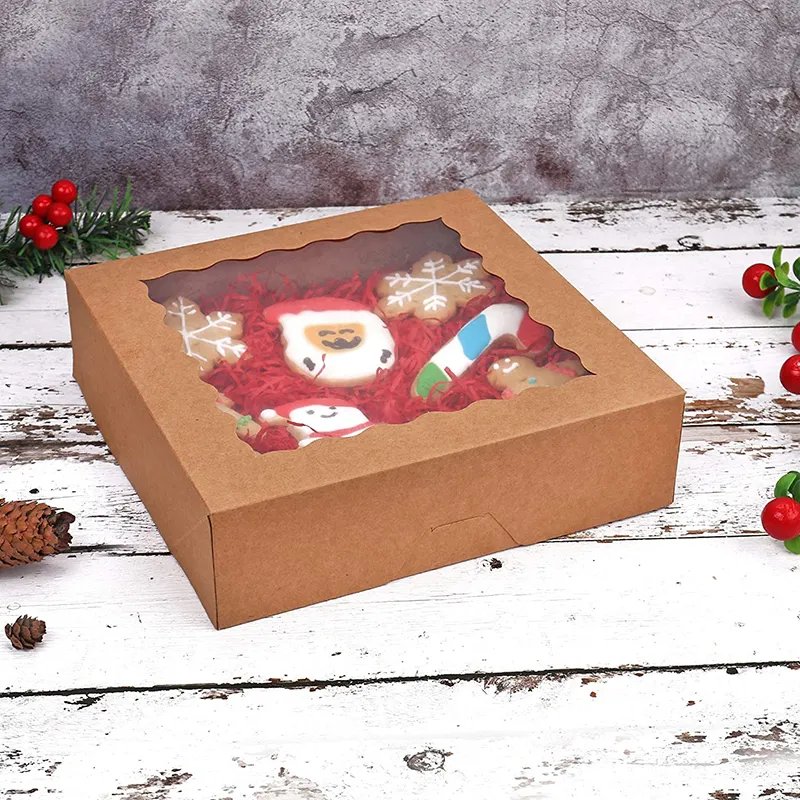 Uchampak |  cardboard platter box with window  5
