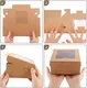 Custom cardboard platter box with window  Manufacturer | Uchampak 4