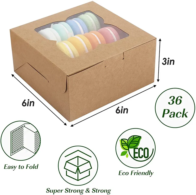 Custom cardboard platter box with window  Manufacturer | Uchampak 3