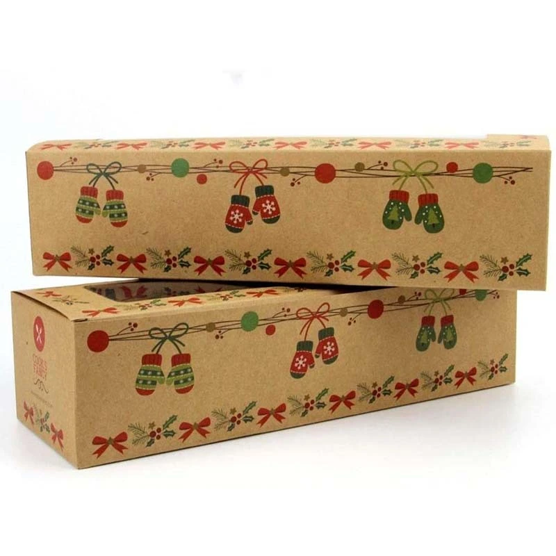 Uchampak- Bakery Boxes Cake Boxes Cookie Boxes with Windows for Pies, Pastries Window &amp; Foldable Pak 1