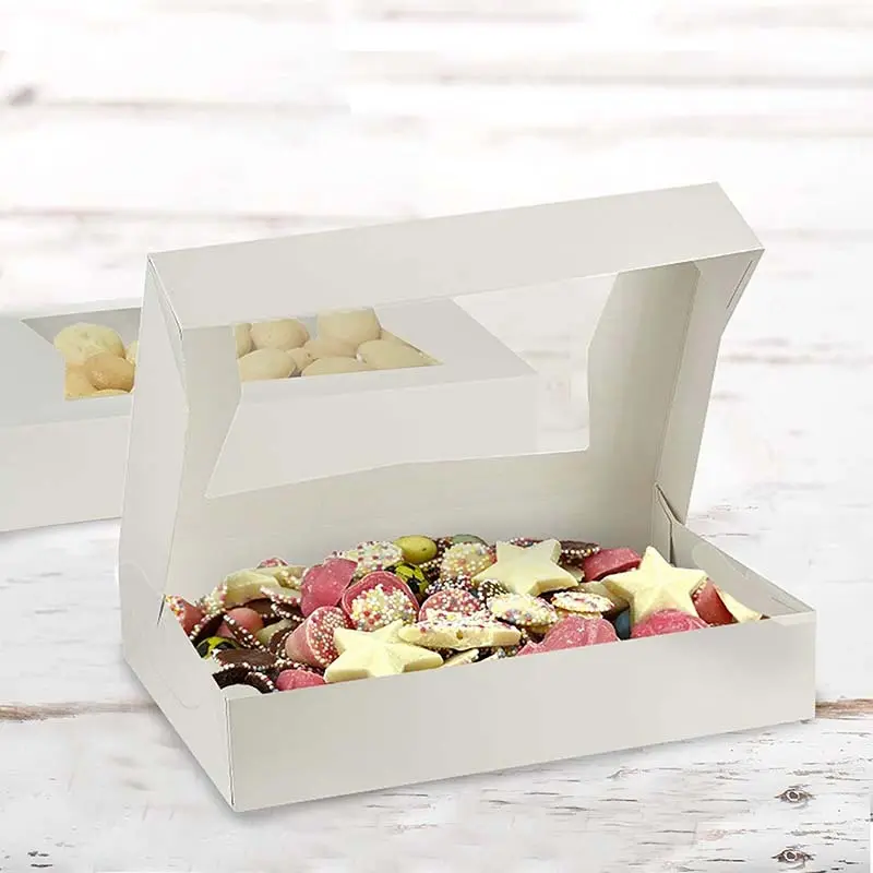 Custom food packaging boxes with window  Manufacturer | Uchampak 5