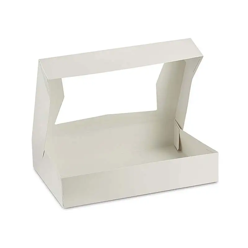 Uchampak - Akwatunan Kuki tare da Windows don Pies, Pastries, Smash Hearts, Strawberries da Tagar Muffins &amp; Pak mai naɗewa 1