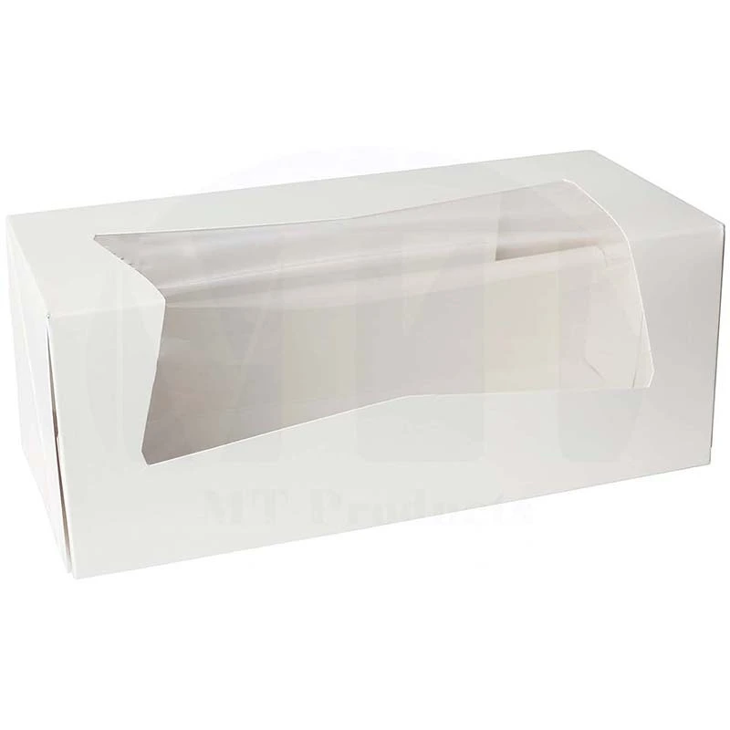 Uchampak -  Cake Boxes Cookie Boxes with Windows for Pies Smash Hearts, Strawberries and Muffins Window &amp; Foldable Pak 1