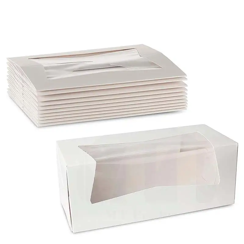 Uchampak-Ibhokisi yeCake eNcinci eBrown enefestile yeKraft yeebhokisi zePhepha lefestile &amp; IPaki eSongekayo 1