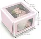 square cake boxes with window at Wholesale Prices | Uchampak 3