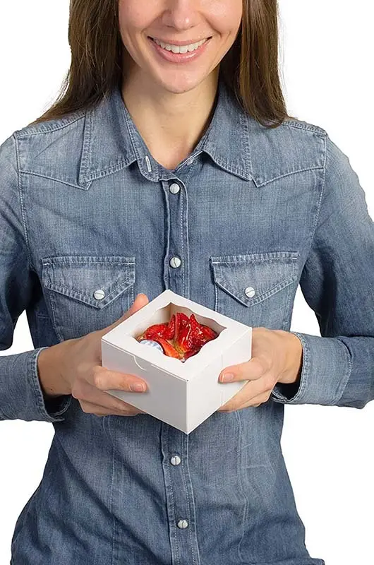 cardboard food box with window at Wholesale Prices | Uchampak 5