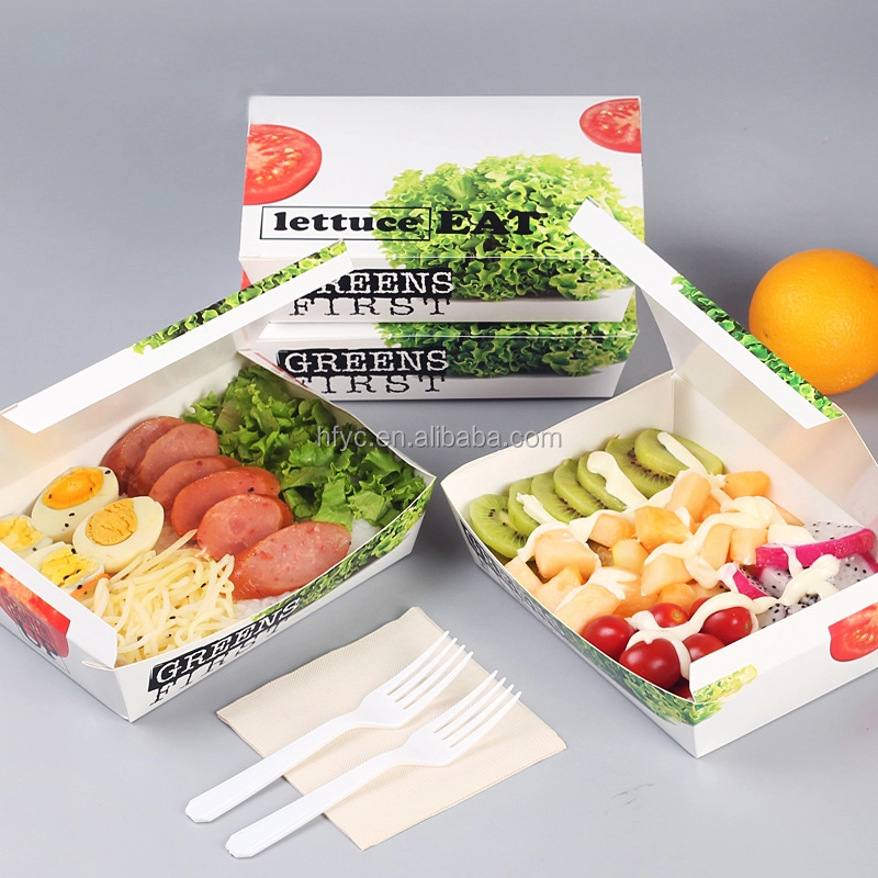 Uchampak - unique design food packaging boxes /fast food boxes for sale Window &amp; Foldable Pak 1