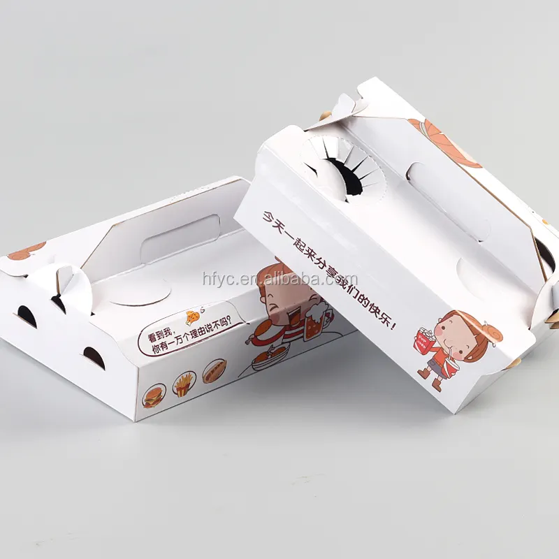 Cost-Effective Cardboard Takeaway Boxes Directly Sale for Fast Food 6