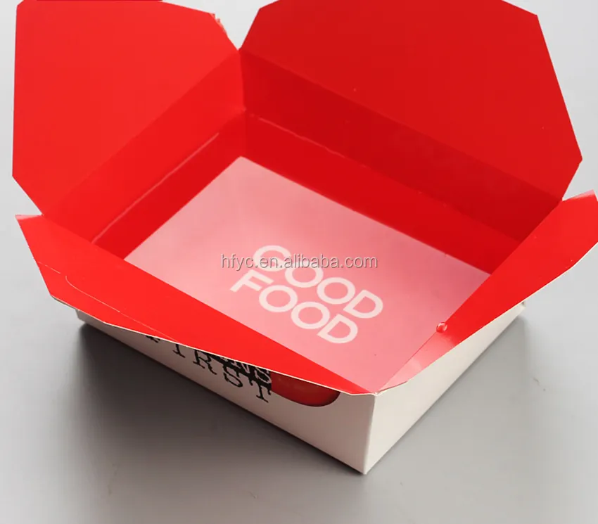 Cost-Effective Cardboard Takeaway Boxes Directly Sale for Fast Food 5