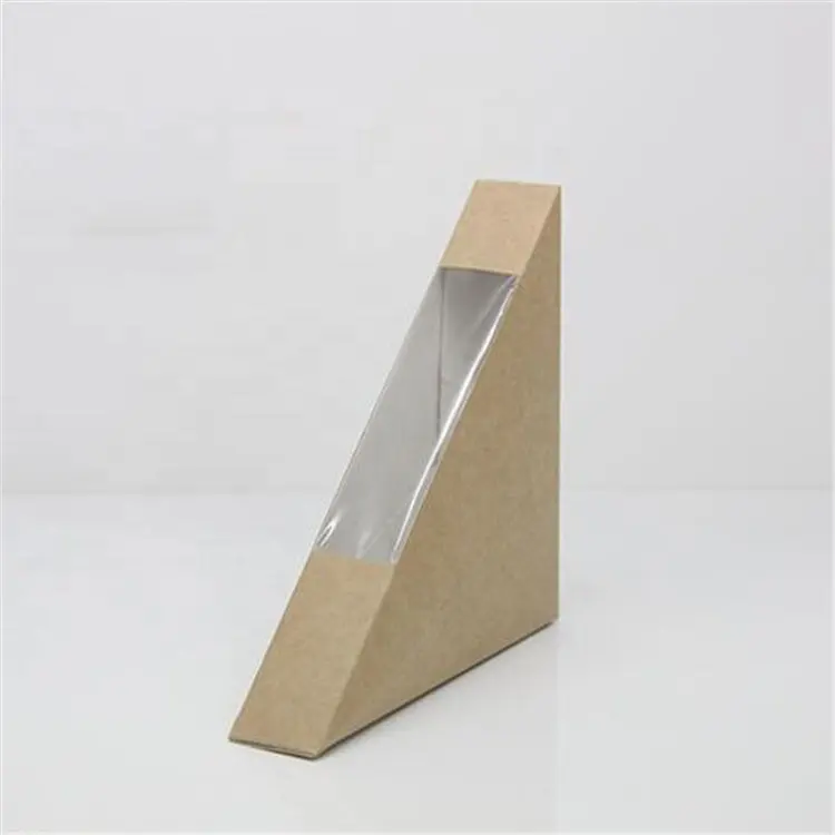 Window Food Boxes Kraft Paper Takeaway Box for Restaurants Supplier 6