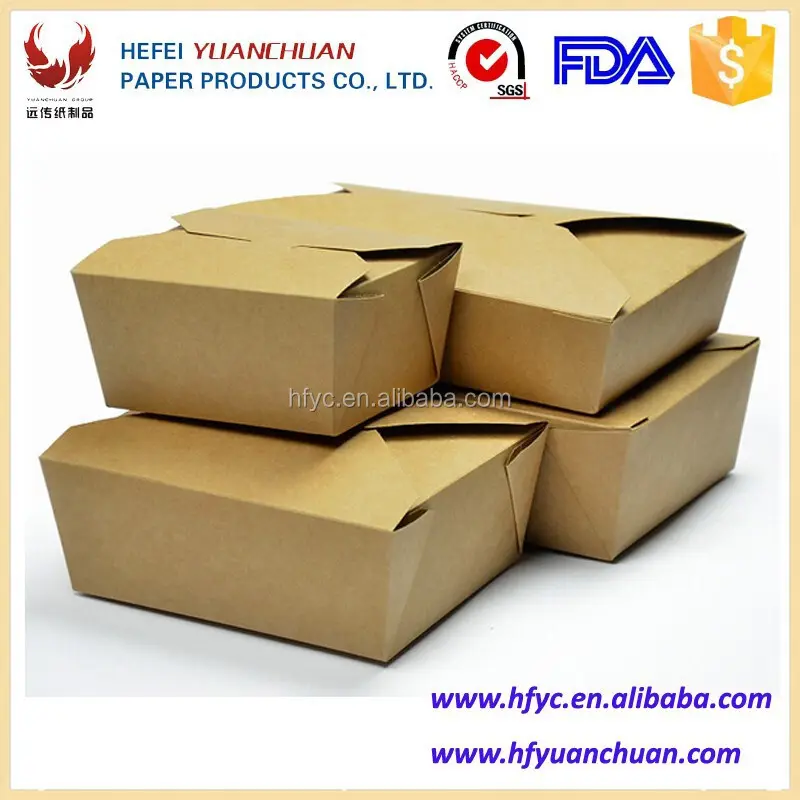 High Quality Window Takeaway Boxes Made in China for Fast Food 5