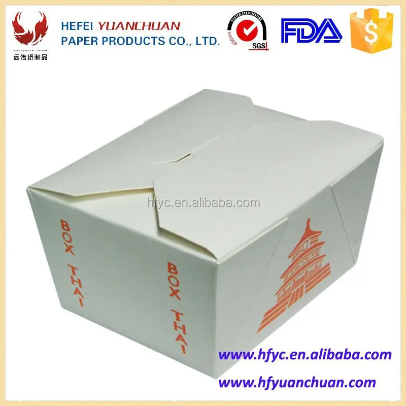 High Quality Window Takeaway Boxes Made in China for Fast Food 4