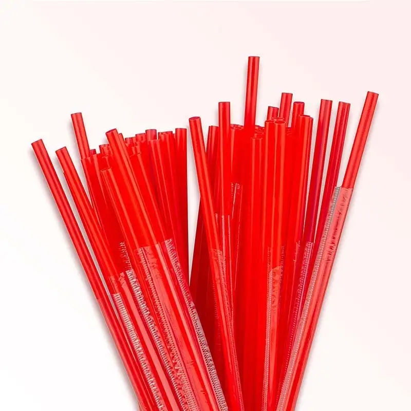 Uchampak- Batang Pengaduk Kopi Dibungkus Individual 6.7in, Sedotan Kopi Sekali Pakai, Batang Pengaduk Minuman Sekali Pakai 1