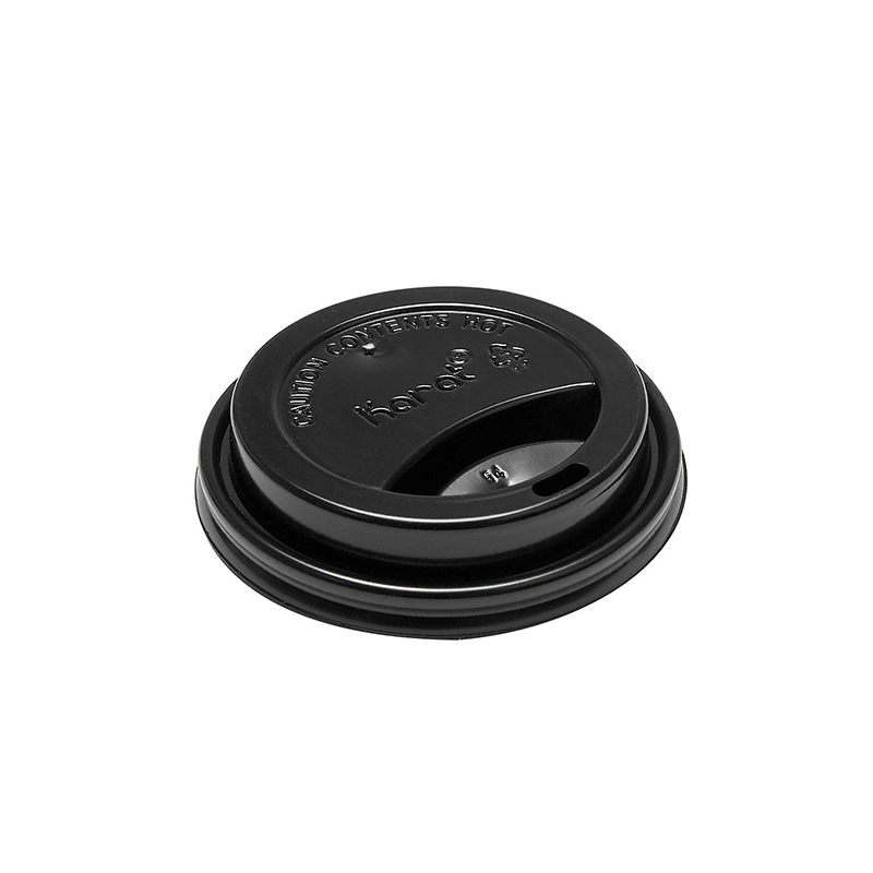 Uchampak - Coffee Cup Lid for Drinks Fits 8, 10, 12, 16, 20, Disposable Paper Cups for Hot / Cold Tea Accessories 1