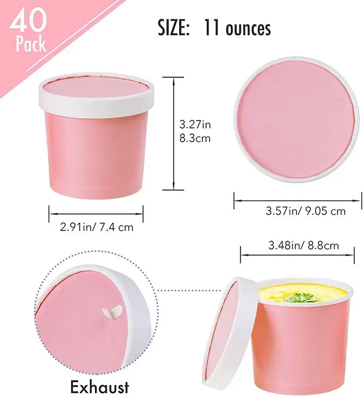 Custom paper salad bowl  Manufacturer | Uchampak1 4