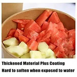 Custom paper bowl 500ml  Manufacturer | Uchampak 4