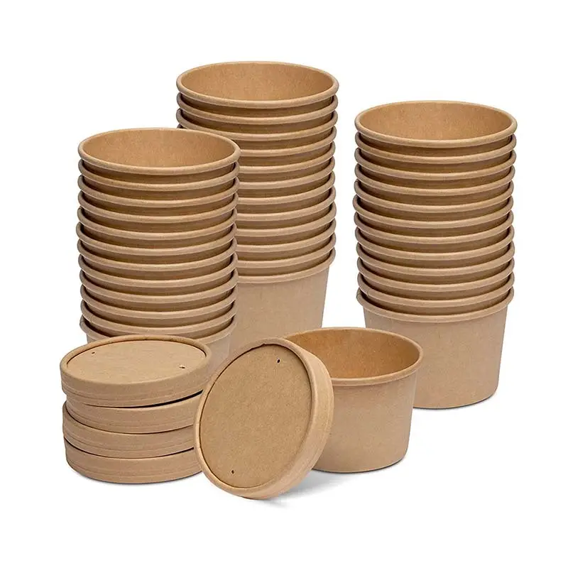 Soup Containers Paper Bowl 800ml Supply 3