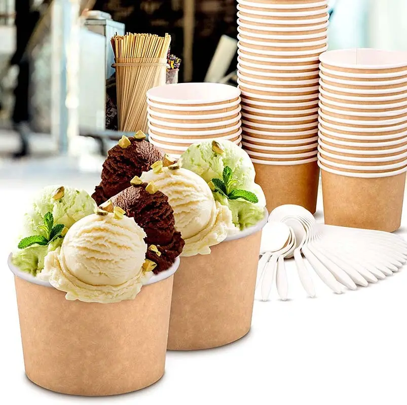 Paper Bowl 500ml Soup Containers Wholesale - Uchampak 6