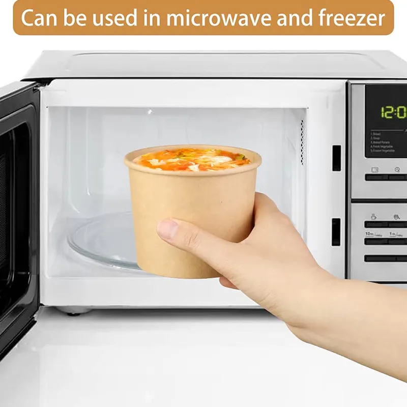 New Kraft Paper Bowl for Food Trucks 2