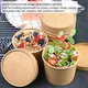 Custom paper soup cups with lids  Manufacturer | Uchampak 4
