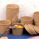  disposable paper bowls with lids  | Uchampak 5