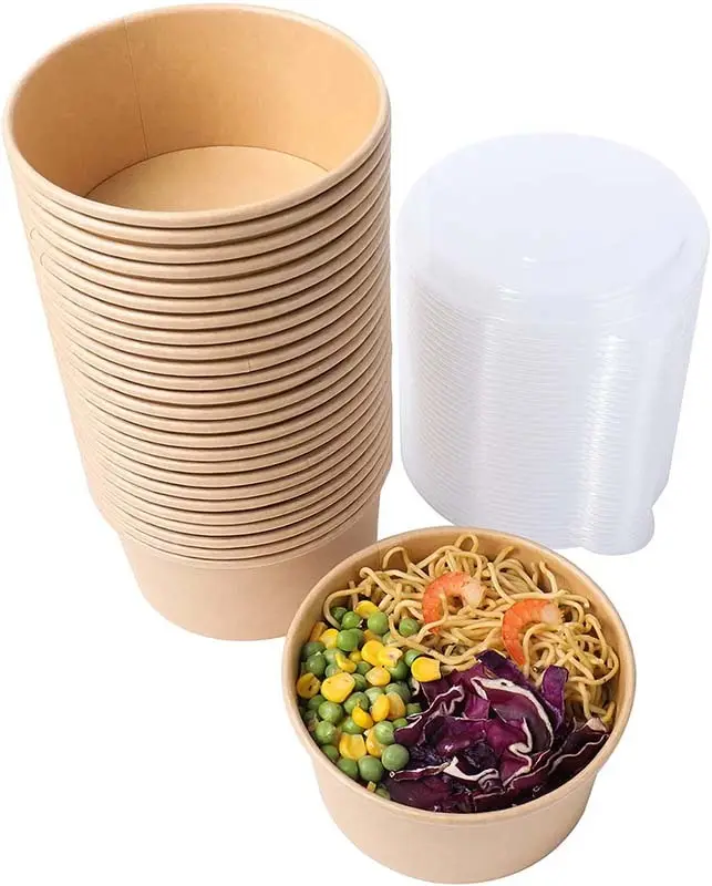 Uchampak |  paper bowl 800ml  3