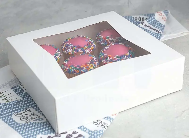 Food Boxes Paper Take Away Containers for Food Packaging with Custom Services 6