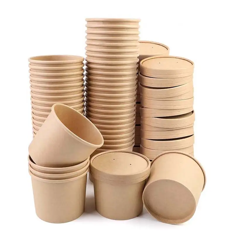 Uchampak – išsinešimui skirti dubenėliai, sriubos dubenėliai, šventiniai reikmenys, vaišių dubenėliai karštam/šaltam maistui, sriubos dubenėliai su PP dangteliais, maisto indeliai 1