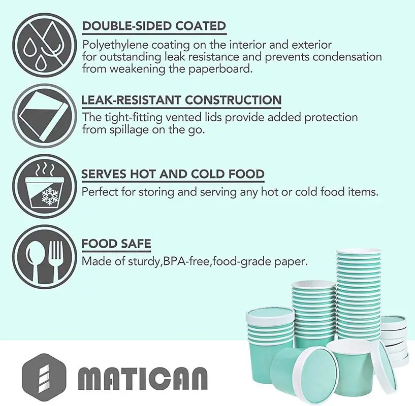 kraft paper soup cup at Wholesale Prices | Uchampak 4