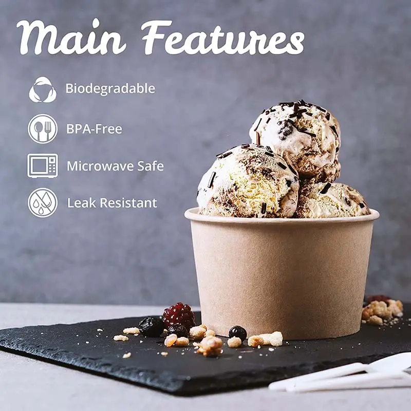 OEM&ODM Kraft Paper Bowl for Greasy Spoon 7