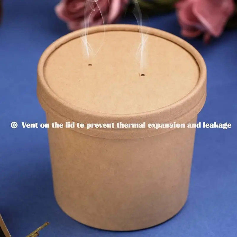  kraft paper soup cup  | Uchampak1 7