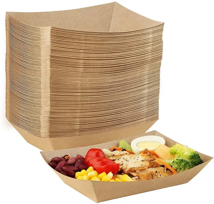 Custom paper food trays wholesale  Manufacturer | Uchampak 5