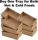 Custom disposable paper trays for food  Manufacturer | Uchampak 4
