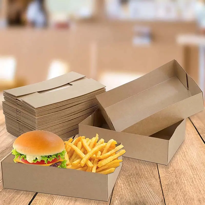 Custom disposable paper trays for food  Manufacturer | Uchampak 6