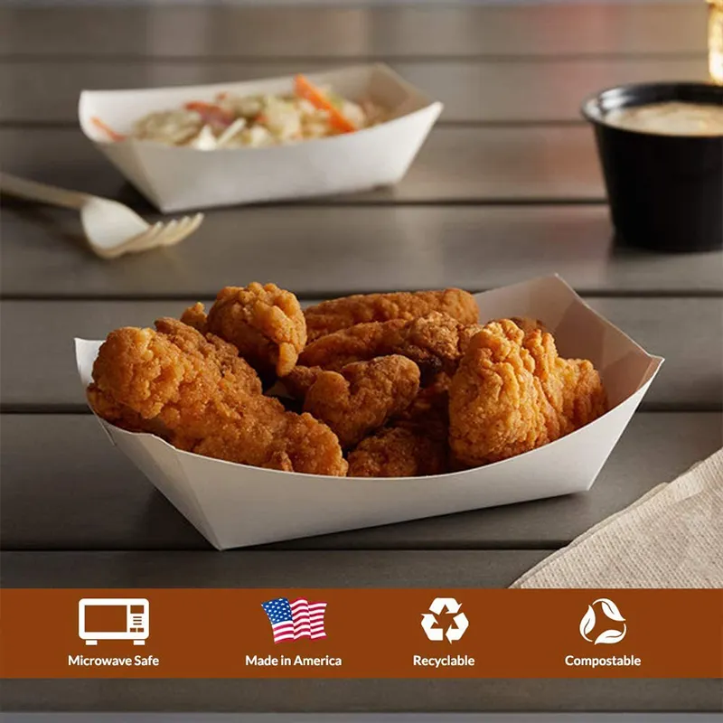  disposable paper trays for food  | Uchampak 6