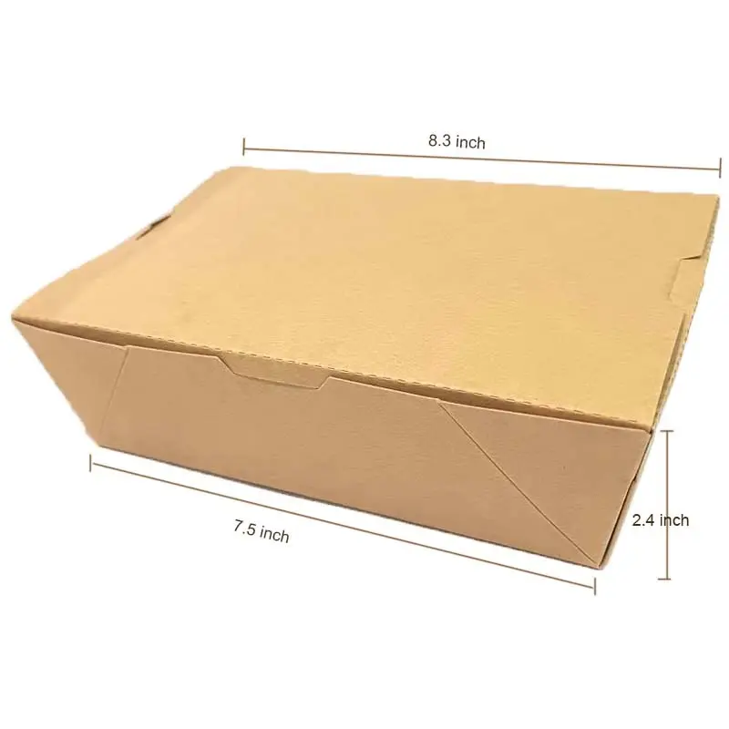 Fine Quality French Fries Paper Box Factory Direct Supply for Frozen Food Packaging 4