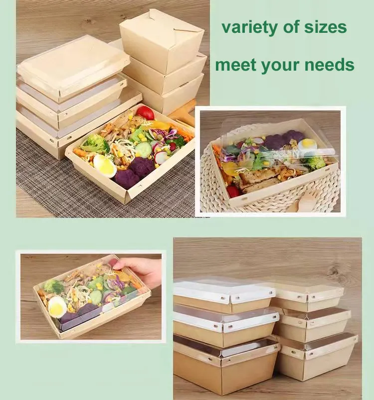 Safe to Use Cardboard Sushi Box Supply for Coffee Shops 4