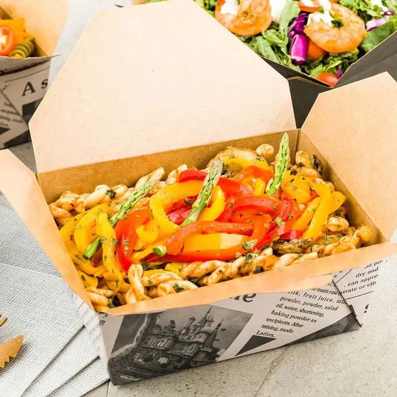Custom cardboard takeaway boxes  Manufacturer | Uchampak 2