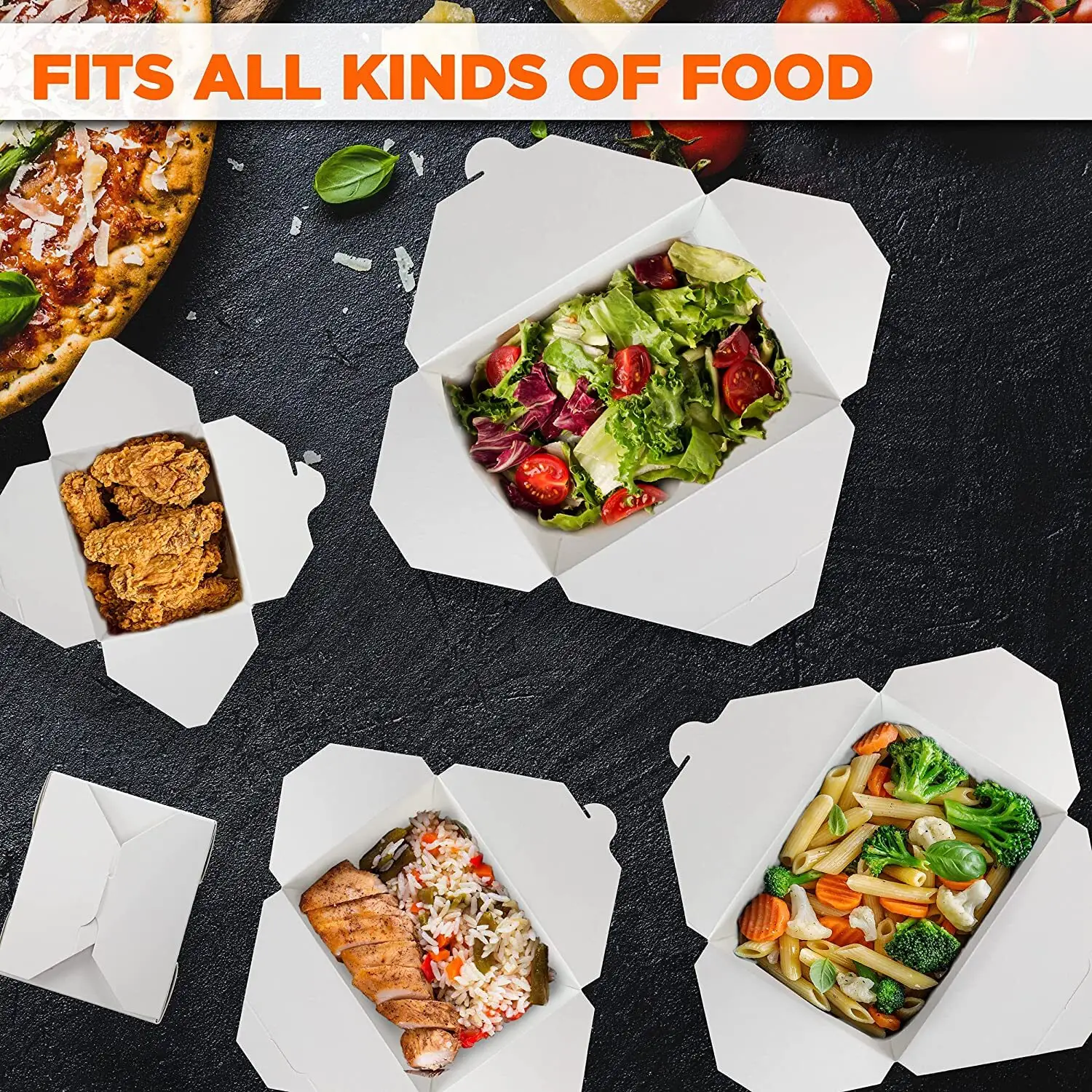 Custom fast food to go containers  Manufacturer | Uchampak 6